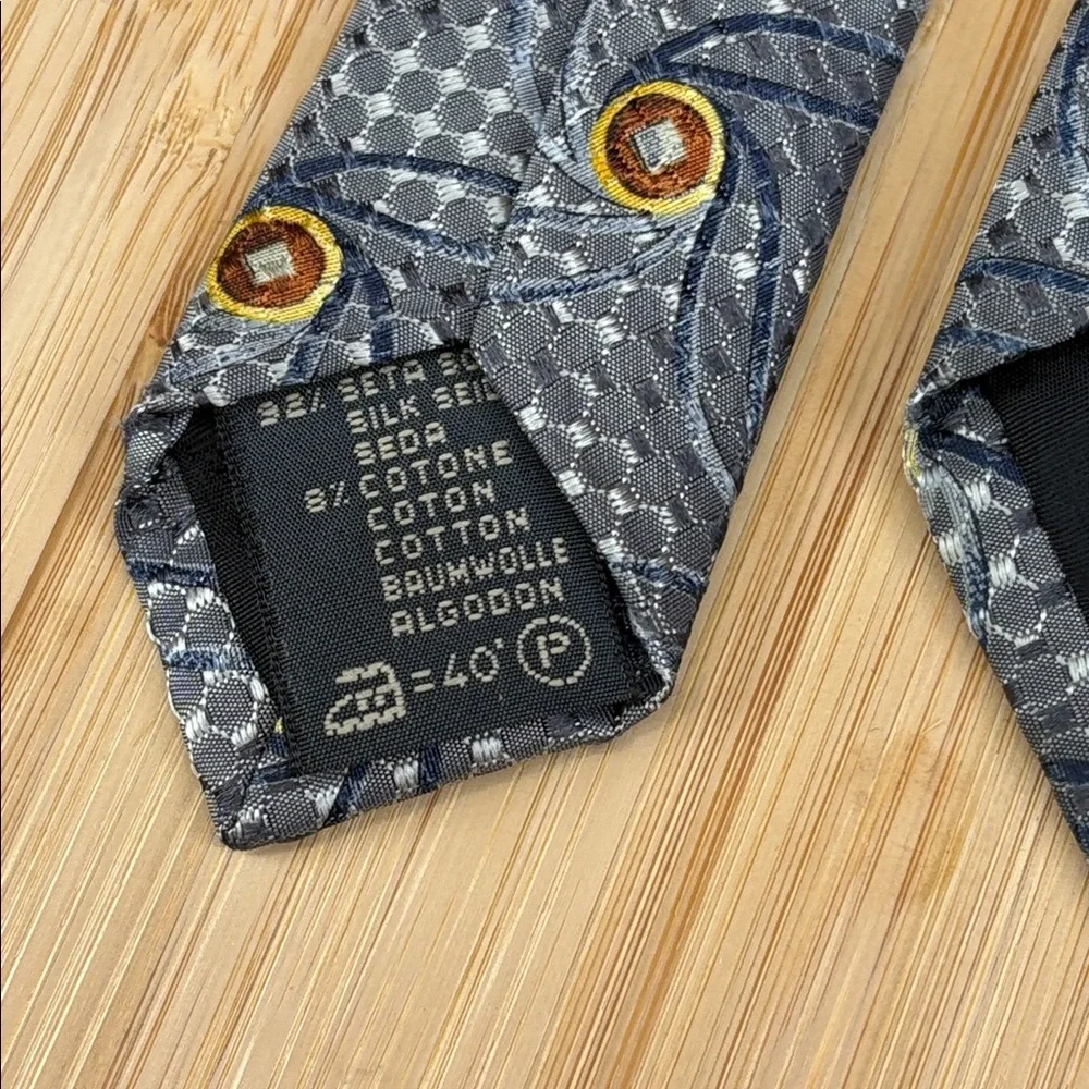 Ermenegildo Zegna Men's Silk‎ Neck Tie Geometric
